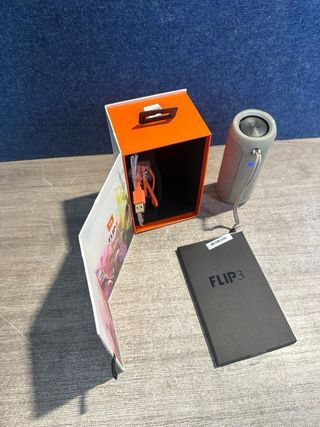 JBL Flip 3 Gris - Altavoz Bluetooth Portátil