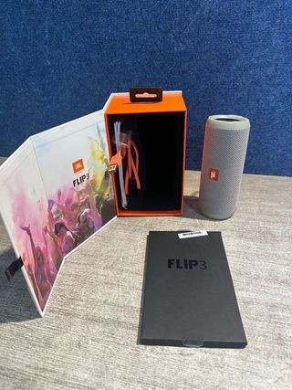 JBL Flip 3 Gris - Altavoz Bluetooth Portátil