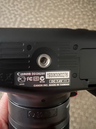 Canon EOS 1100D Cámara Digital Negra