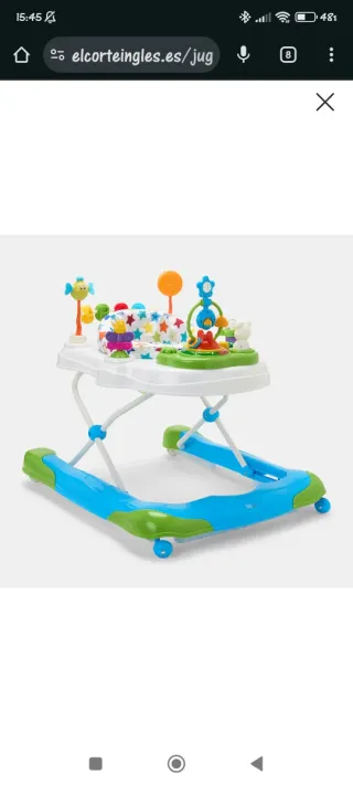 Andador evolutivo para bebé