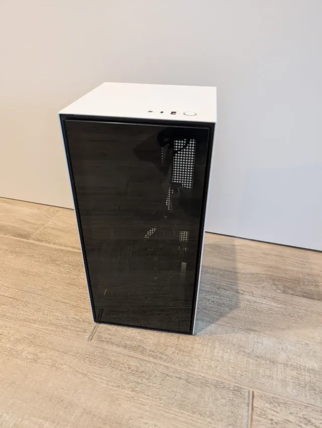 Caja PC NZXT H1 Blanca