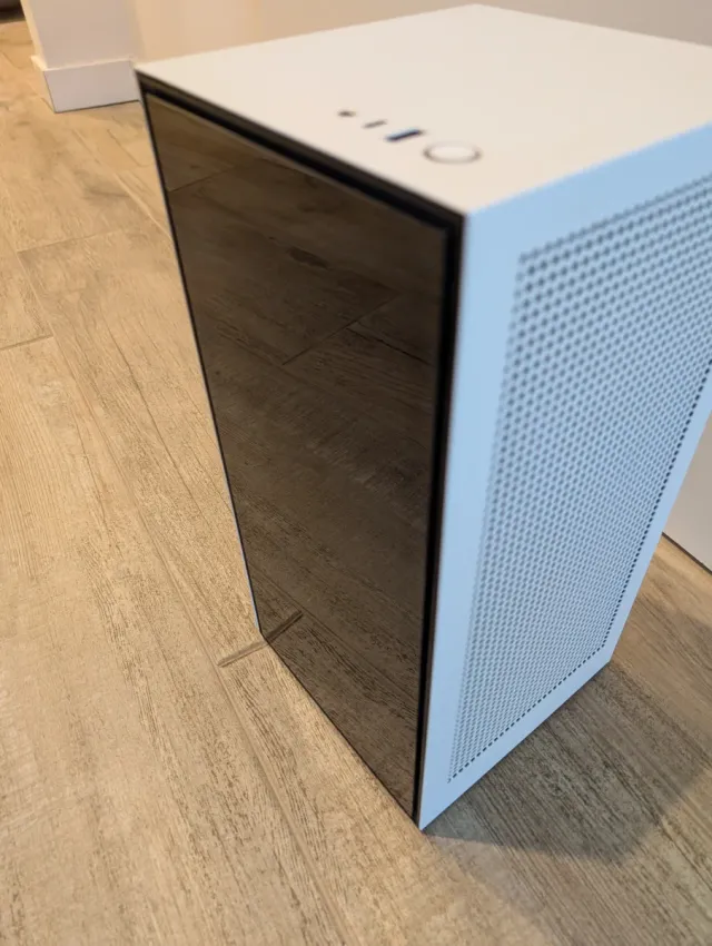 Caja PC NZXT H1 Blanca