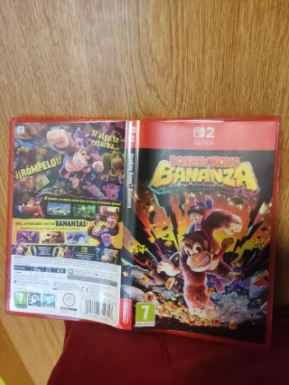 Juego Nintendo Switch 2 "Donkey Kong Bananza".