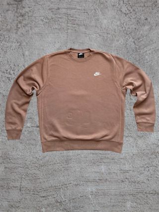 Felpa Nike Girocollo Marrone Taglia M