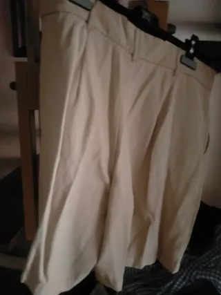 Bermudas beige Lefties Talla XL