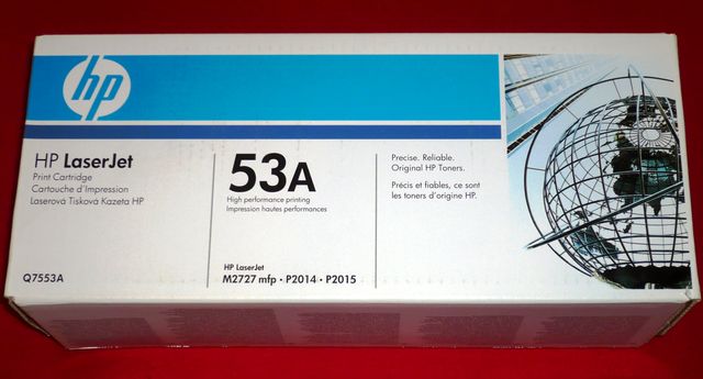 Tóner HP 53A Q7553A Negro