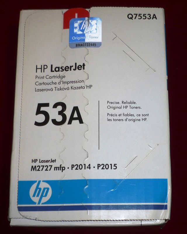 Tóner HP 53A Q7553A Negro