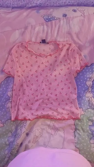 Camiseta Malla Cerezas