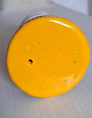 Figura cerámica vintage mujer