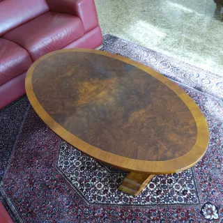 Tavolino Art Déco Noce e Radica