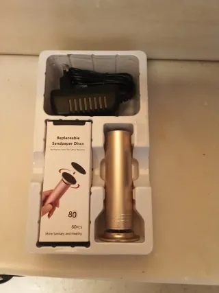 Removedor de callos profesional dorado