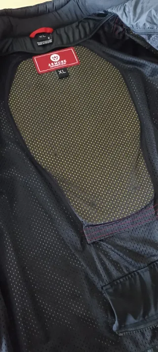 Chaqueta Moto ARMURE Verde Talla XL