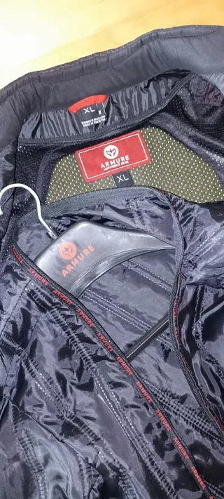 Chaqueta Moto ARMURE Verde Talla XL