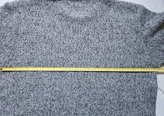 Maglione Fred Perry Uomo Grigio Patch Gomito