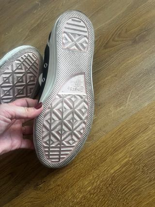 Converse All Star negras talla 40