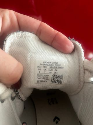 Converse All Star negras talla 40