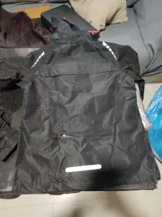 Cortavientos impermeable WOSAWE moto/bici mujer