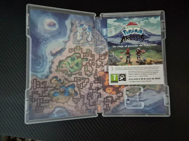 Caja Vacía Pokémon Perla Reluciente Nintendo Switc