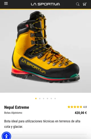 Nuevas Botas La Sportiva Nepal Extreme 44