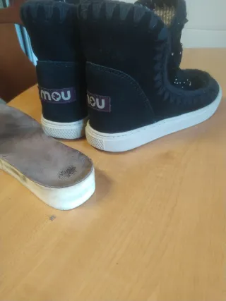 Botas Mou Talla 37-38 Negras