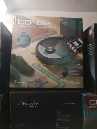 Conga 16090 Robot funciona Problema con base