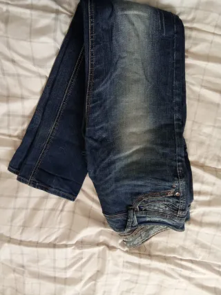 Pantalón vaquero mujer azul