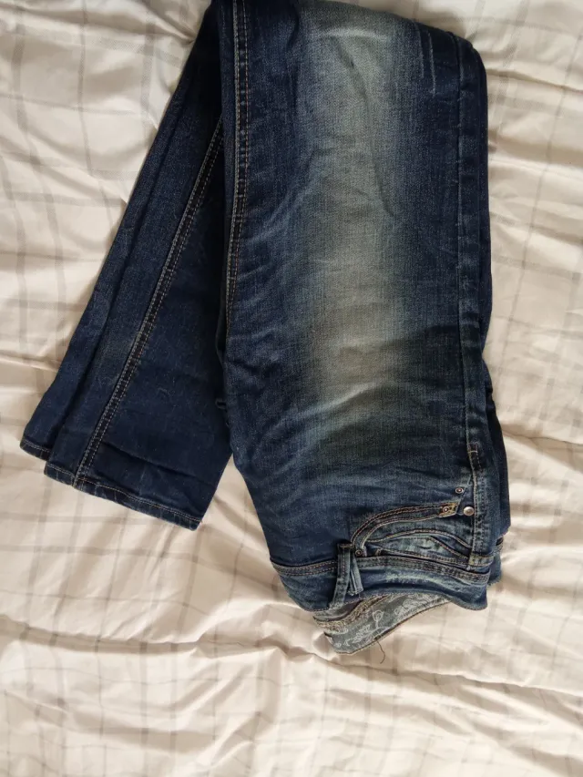 Pantalón vaquero mujer azul