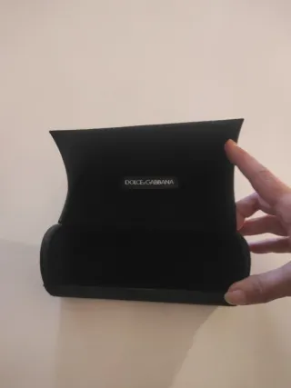 Estuche gafas Dolce & Gabbana negro