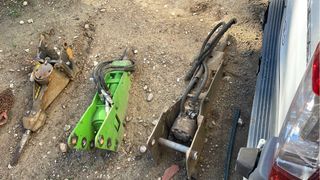 Martillo Hidráulico para Mini Cargadora