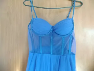 Vestido de 15 años azul