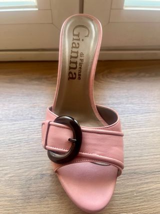 Sandalias Gianna di Firenze Rosa Hebilla
