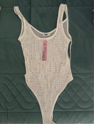 Body Tally Weijl con strass XS/34