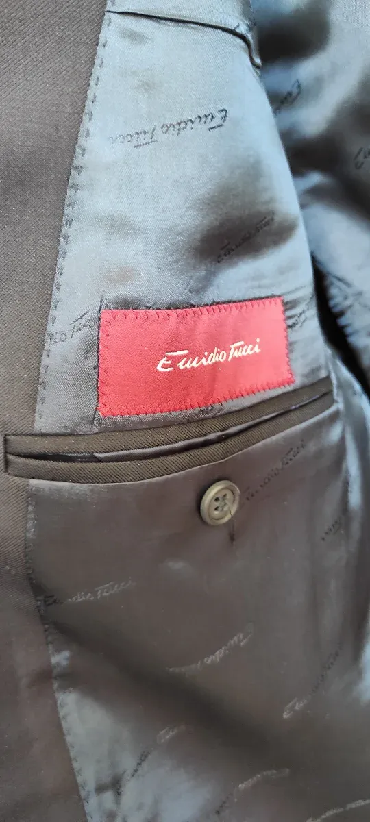 Chaqueta Vestir Hombre Emidio Tucci Negro