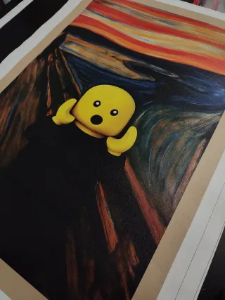 Tela Lego Munch Urlo 60x90