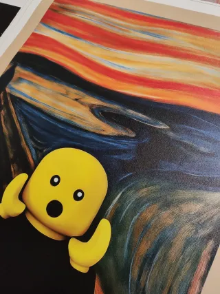 Tela Lego Munch Urlo 60x90