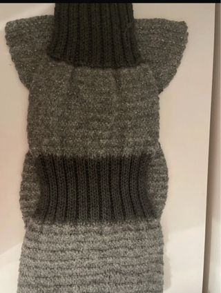 Sciarpa donna grigia