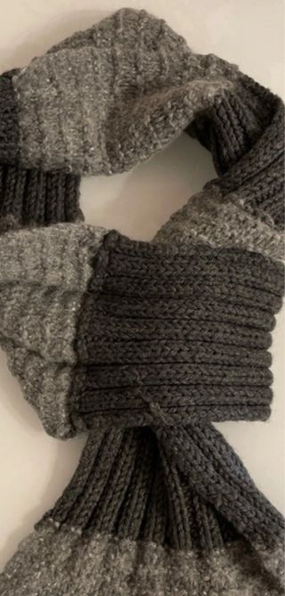 Sciarpa donna grigia