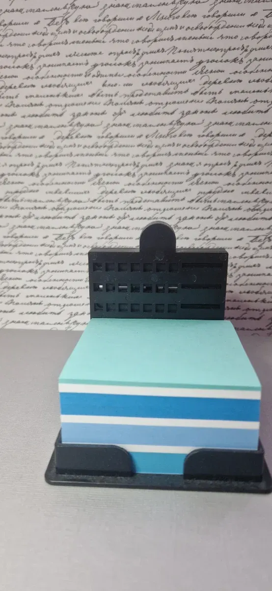 Dispensador Post-it con plantillas