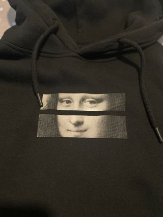 Sudadera Mona Lisa Pull&Bear Negra