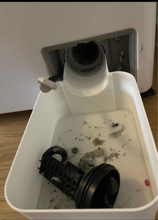 Bandeja de drenaje lavadora