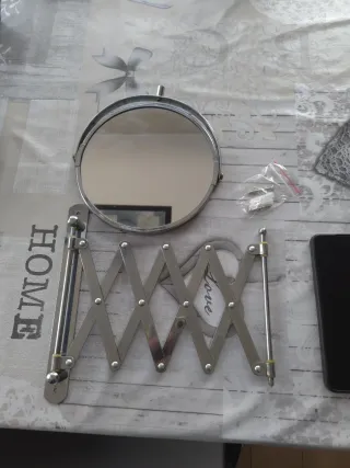 Espejo de aumento extensible pared