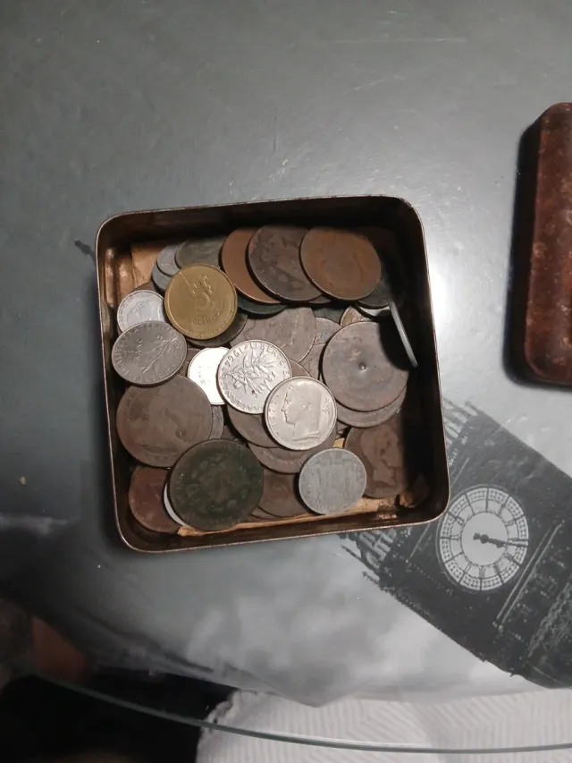 Colección de monedas antiguas 69 monedas