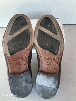Mocassini Rossi camoscio marrone tg. 40