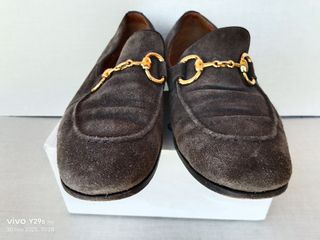 Mocassini Rossi camoscio marrone tg. 40