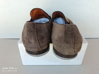 Mocassini Rossi camoscio marrone tg. 40