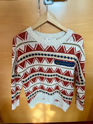 Jersey Bershka estampado