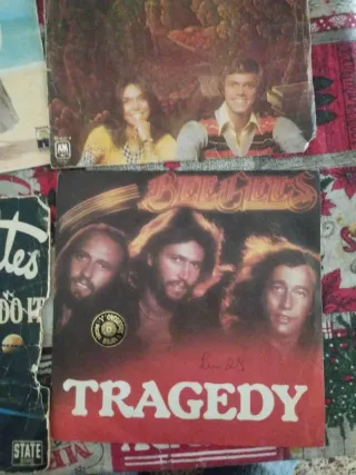 6 Vinilos Singles Pop Rock Años 70