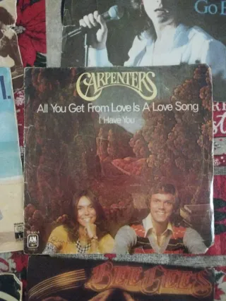 6 Vinilos Singles Pop Rock Años 70