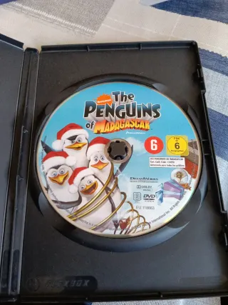 DVD Los Pingüinos de Madagascar Aventuras