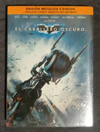 EL CABALLERO OSCURO (DVD) - Edición Metálica